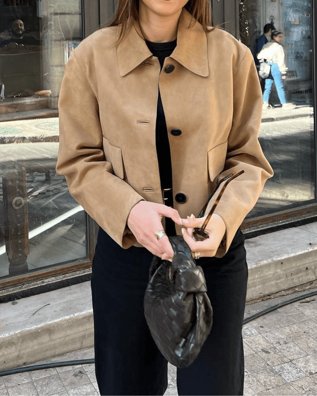 Veste en daim Maven