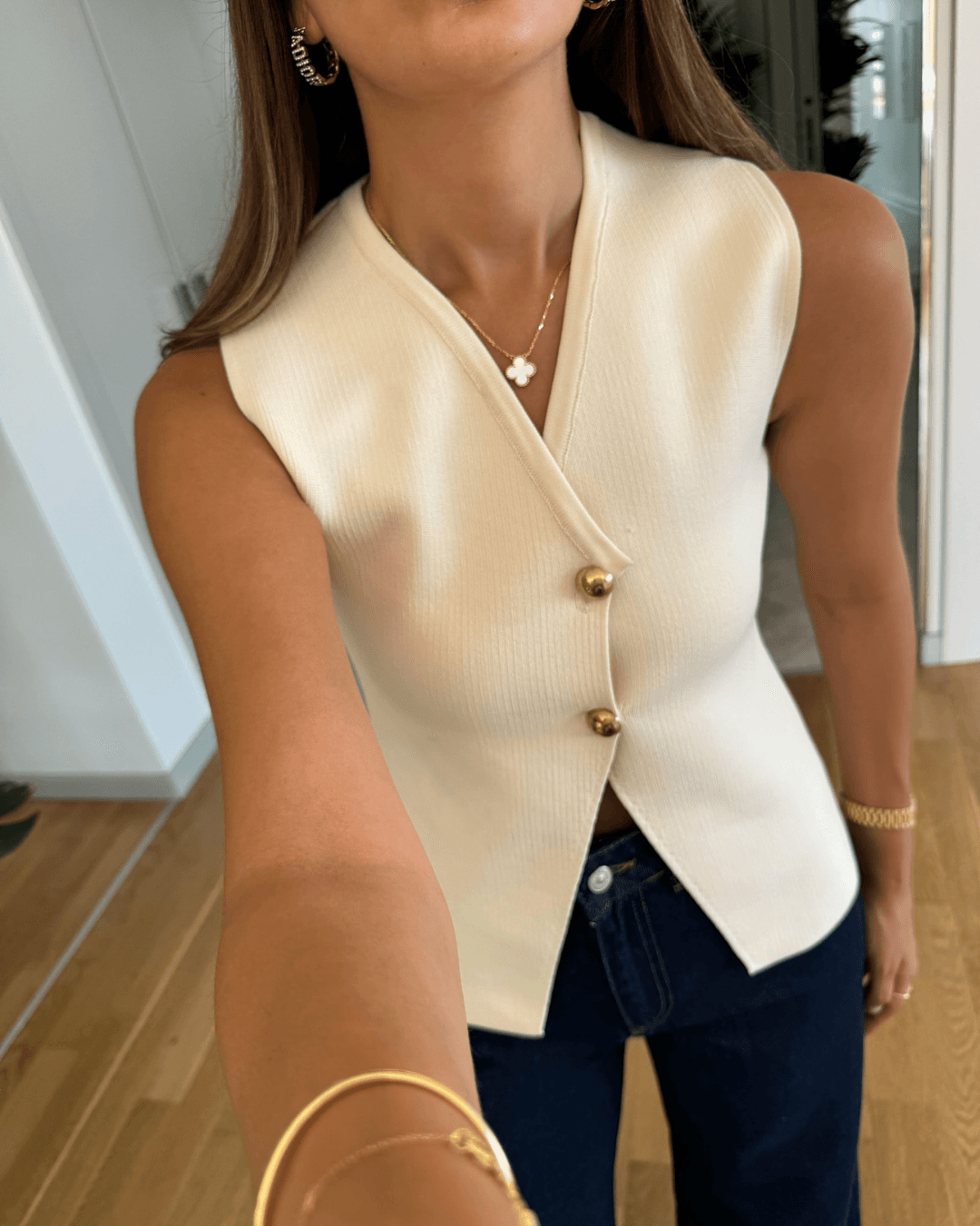 Gilet en tricot Diana Tricot