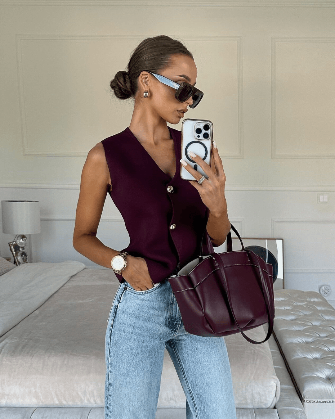 Gilet en tricot Diana Tricot